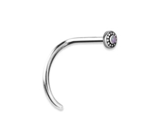 OPAL NOSESTUDS CURVED 0,8mm mod. 27