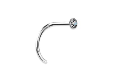 OPAL NOSESTUDS CURVED 0,8mm mod. 27