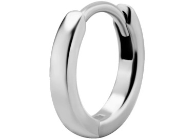 SS 316 HOOP EARRINGS (PAIR) mod. 04 (10mm)