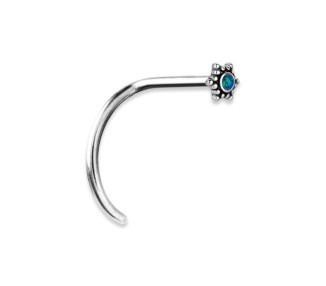 OPAL NOSESTUDS CURVED 0,8mm mod. 26