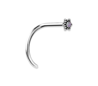 OPAL NOSESTUDS CURVED 0,8mm mod. 26