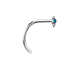 OPAL NOSESTUDS CURVED 0,8mm mod. 25