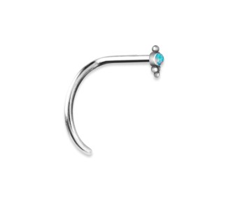 OPAL NOSESTUDS CURVED 0,8mm mod. 25