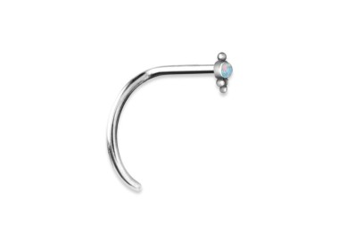 OPAL NOSESTUDS CURVED 0,8mm mod. 25