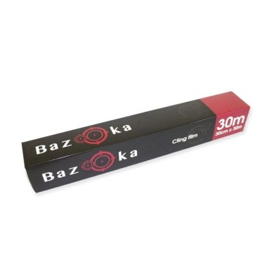 Pellicola Trasparente Bazooka - 30 cm x 30 m