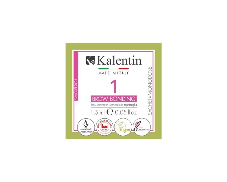 BROW BONDING - Bustina Monodose KALENTIN - 1.5ml kalentin BROW BONDING - Bustina Monodose KALENTIN - 1.5ml kalentin