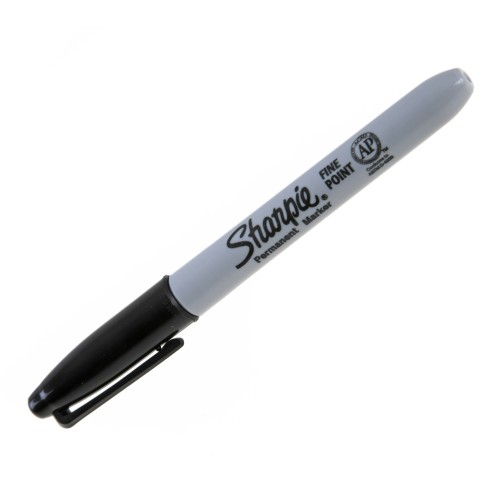 Sharpie Fine Point - Pennarello Permanente Nero - 1 mm