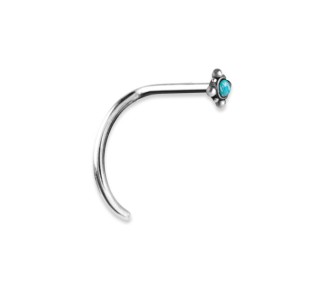OPAL NOSESTUDS CURVED 0,8mm mod. 24