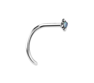 OPAL NOSESTUDS CURVED 0,8mm mod. 24
