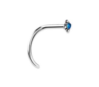 OPAL NOSESTUDS CURVED 0,8mm mod. 24