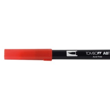 Tombow ABT Dual Brush Pen POPPY RED - 856