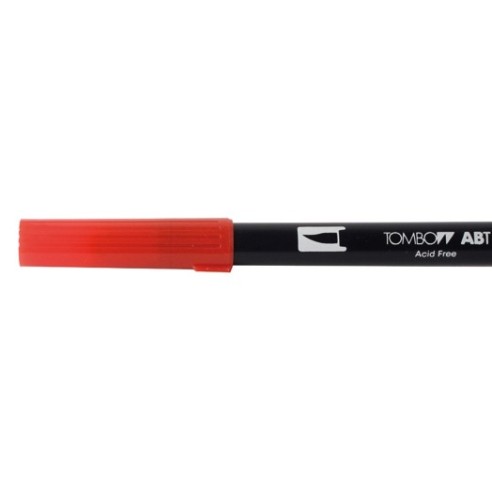Tombow ABT Dual Brush Pen POPPY RED - 856