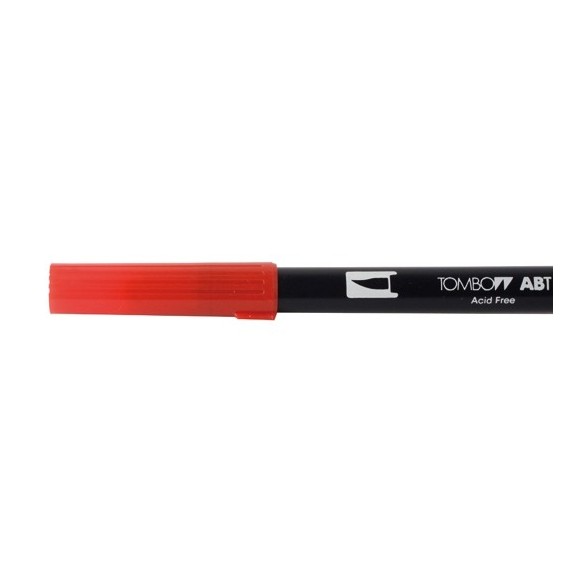 Tombow ABT Dual Brush Pen POPPY RED - 856