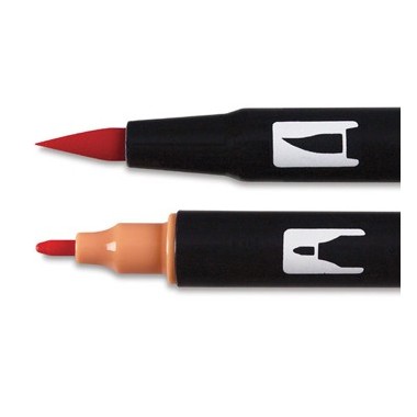 Pennarello Tombow Dual Brush LIGHT GREEN - 195 2