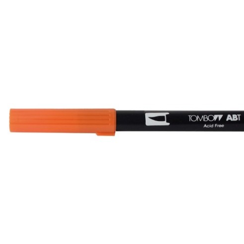 Tombow ABT Dual Brush Pen RED (Arancione Scuro) - 905