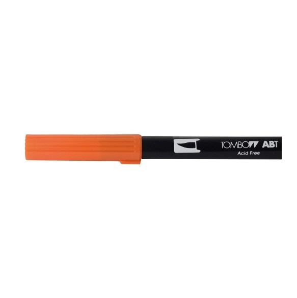 Tombow ABT Dual Brush Pen RED (Arancione Scuro) - 905