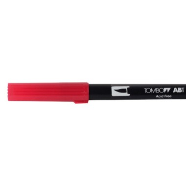 Tombow ABT Dual Brush Pen RUBINE RED - 755