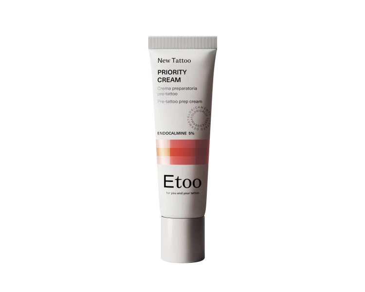 PRIORITY CREAM Etoo - Crema Preparatoria Pre-Tattoo - 30ml etoo PRIORITY CREAM Etoo - Crema Preparatoria Pre-Tattoo - 30ml etoo