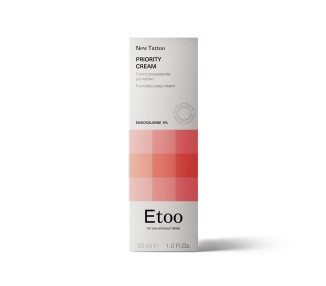 PRIORITY CREAM Etoo - Crema Preparatoria Pre-Tattoo - 30ml etoo