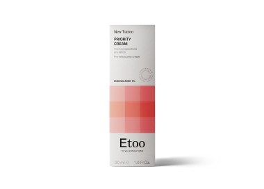 PRIORITY CREAM Etoo - Crema Preparatoria Pre-Tattoo - 30ml etoo