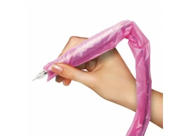 Bustine Copri Cavo ROSA MakeUp Supply - 79cm x Ø31mm - 100pz makeup supply