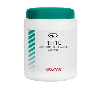 GOLMAR Disinfettante Sterilizzante Peracetico GD PER10 - 500g golmar