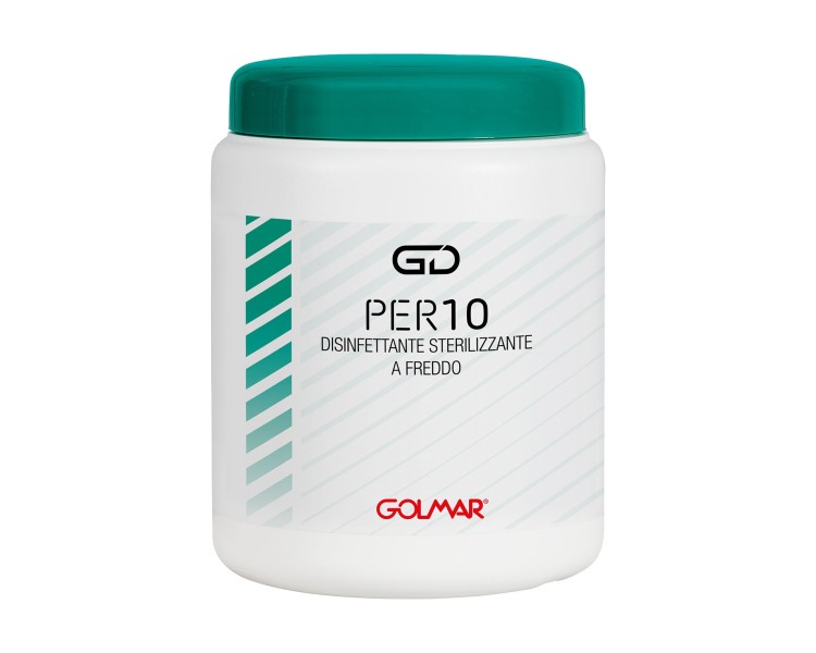 GOLMAR Disinfettante Sterilizzante Paracetico GD PER10 - 500g golmar GOLMAR Disinfettante Sterilizzante Paracetico GD PER10 - 500g golmar