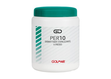 GOLMAR Disinfettante Sterilizzante Peracetico GD PER10 - 500g golmar