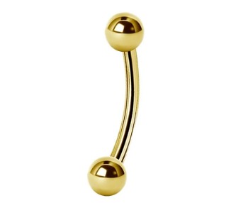 GD 316 CURVED EYEBROW BARBELLS