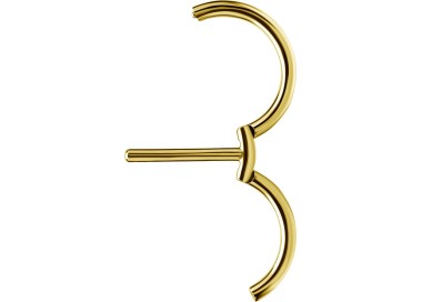 GD 316 DOUBLE NIPPLE CLICKER RING