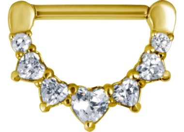 GD 316 JEWELLED NIPPLE CLICKER