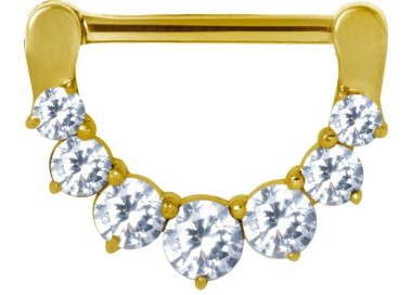 GD 316 JEWELLED NIPPLE CLICKER