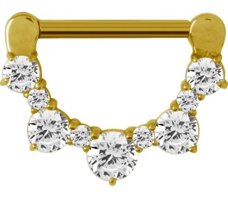 GD 316 JEWELLED NIPPLE CLICKER