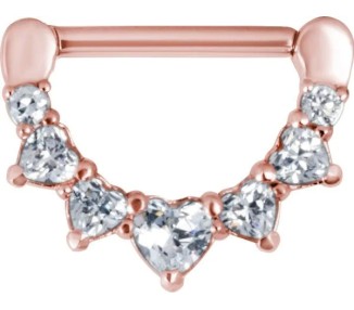 RG 316 JEWELLED NIPPLE CLICKER