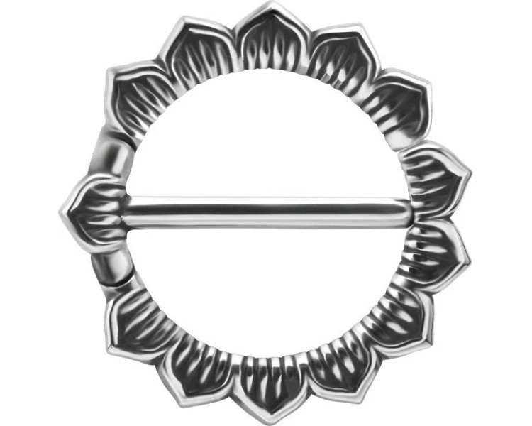 SS 316 DOUBLE HINGE NIPPLE CLICKER RING SS 316 DOUBLE HINGE NIPPLE CLICKER RING