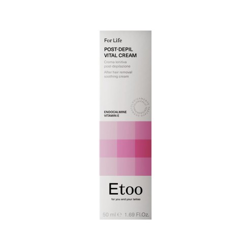 Etoo POST-DEPIL VITAL CREAM - Crema Lenitiva Post-Depilazione - 50 ml