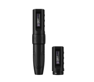 Popu Mini Diva V2 Nero - Corsa 3.0 mm - Dermografo Wireless PMU Pen ez tattoo