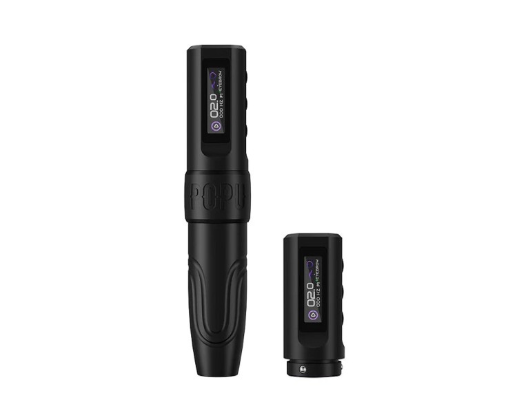 Popu Mini Diva V2 Nero - Corsa 3.0 mm - Dermografo Wireless PMU Pen ez tattoo Popu Mini Diva V2 Nero - Corsa 3.0 mm - Dermografo Wireless PMU Pen ez tattoo