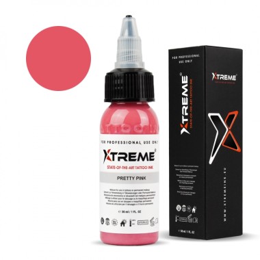 PRETTY PINK - Xtreme Ink - 30ml - Colore Tattoo REACH