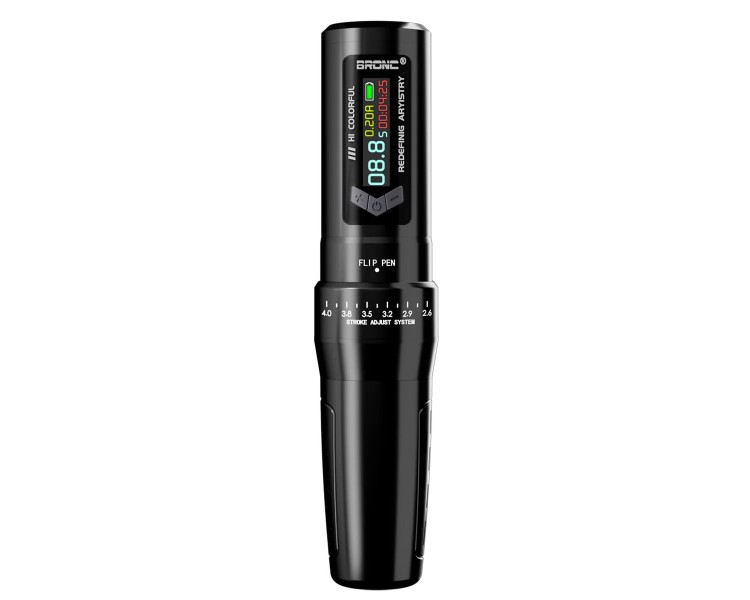 BRONC Siren - Corsa Regolabile (2.6 - 4.0 mm) - 2 batterie - Macchinetta Wireless Tattoo Pen bronc BRONC Siren - Corsa Regolabile (2.6 - 4.0 mm) - 2 batterie - Macchinetta Wireless Tattoo Pen bronc