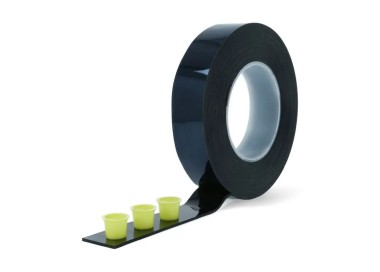 Magic Tape - Nastro Biadesivo Nero - 3cm x 5mt.