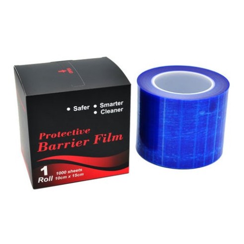 Barrier Film Blu Adesivo - 10 x 15 cm - 1000 Strappi