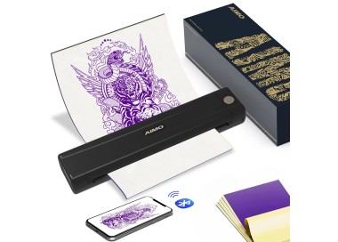 Stampante Termica per Stencil AIMO con Bluetooth - M08E-WS Tattoo Printer aimo