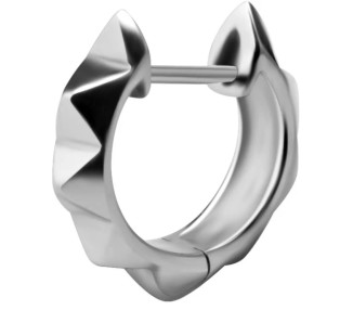 SS 316 HOOP EARRINGS (PAIR) mod. 03