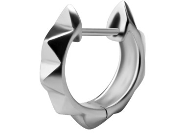 SS 316 HOOP EARRINGS (PAIR) mod. 03