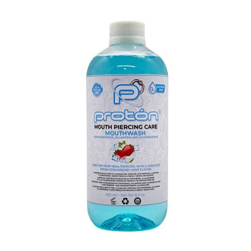 PROTON Mouth Piercing Care - Collutorio alla Clorexidina - 500 ml