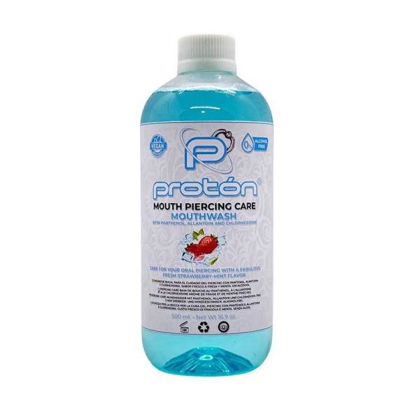 PROTON Mouth Piercing Care - Collutorio alla Clorexidina - 500 ml