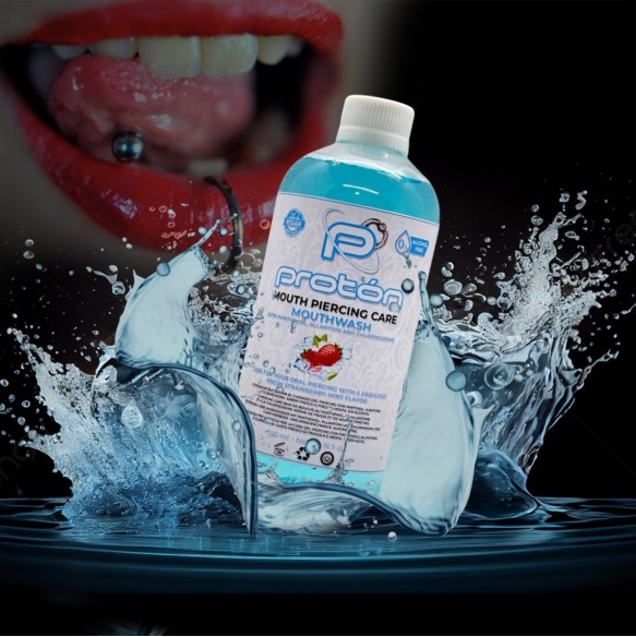 PROTON Mouth Piercing Care - Collutorio alla Clorexidina - 500 ml