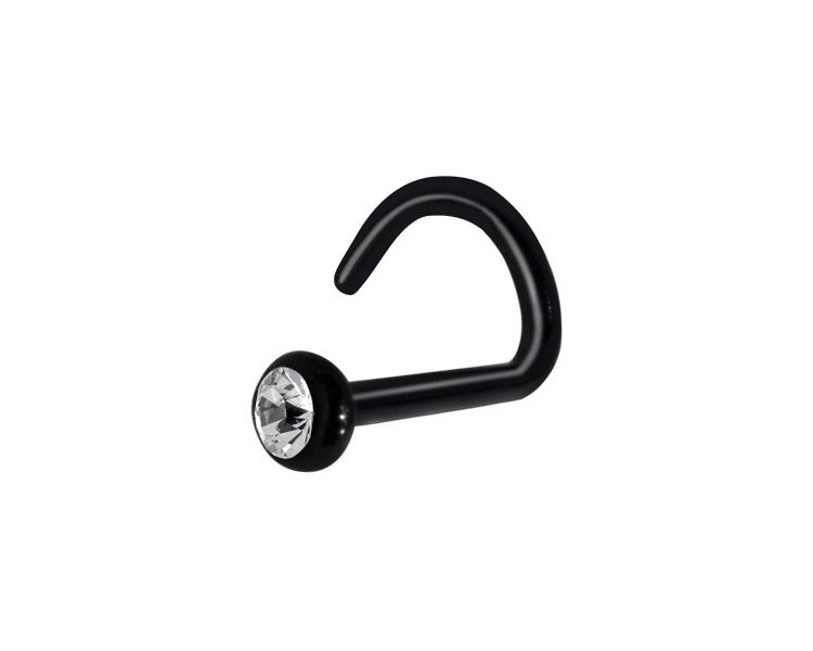 BIOPLAST JEWEL NOSE STUD 1,2mm BIOPLAST JEWEL NOSE STUD 1,2mm