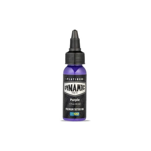 PURPLE - Dynamic Platinum Tattoo Ink - 30ml - Colore Tattoo REACH